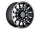 HELO HE791 MAXX Gloss Black Milled 6-Lug Wheel; 17x9; 18mm Offset (07-14 Yukon)