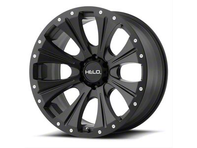 HELO HE901 Satin Black Machined with Dark Tint 6-Lug Wheel; 20x9; 18mm Offset (07-14 Yukon)