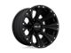 HELO HE901 Satin Black 6-Lug Wheel; 17x9; -12mm Offset (07-14 Yukon)