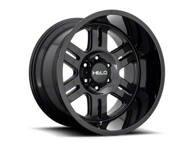 HELO HE916 Gloss Black 6-Lug Wheel; 20x9; 18mm Offset (07-14 Yukon)