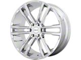 HELO HE918 Chrome 6-Lug Wheel; 20x9; 30mm Offset (07-14 Yukon)