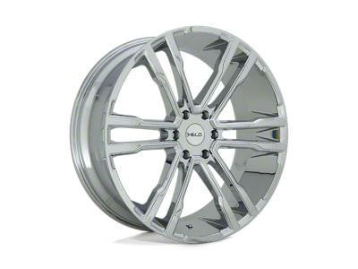 HELO HE918 Chrome 6-Lug Wheel; 22x9.5; 30mm Offset (09-14 F-150)