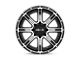 HELO HE900 Gloss Black Machined 5-Lug Wheel; 20x10; -24mm Offset (09-18 RAM 1500)