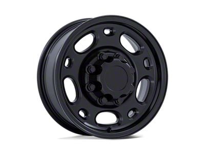 HELO HE900 Gloss Black Machined 8-Lug Wheel; 20x9; 18mm Offset (10-18 RAM 3500 SRW)