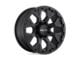 HELO HE878 Satin Black 8-Lug Wheel; 18x9; -12mm Offset (11-16 F-250 Super Duty)