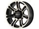 HELO HE904 Satin Black Machined with Dark Tint 8-Lug Wheel; 20x10; -18mm Offset (11-16 F-250 Super Duty)