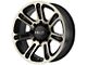 HELO HE904 Satin Black Machined with Dark Tint 8-Lug Wheel; 20x10; -18mm Offset (11-16 F-350 Super Duty SRW)