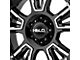 HELO HE914 Gloss Black Machined 8-Lug Wheel; 20x9; 0mm Offset (11-16 F-350 Super Duty SRW)