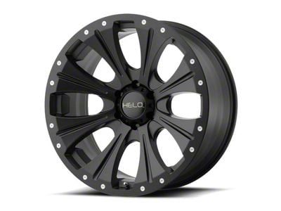 HELO HE901 Satin Black 8-Lug Wheel; 20x9; -12mm Offset (11-16 F-250 Super Duty)