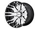 HELO HE917 Gloss Black Machined 6-Lug Wheel; 20x10; -18mm Offset (14-18 Sierra 1500)