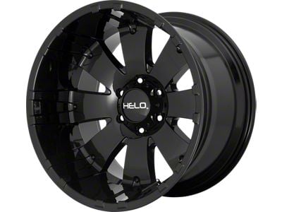 HELO HE917 Gloss Black 6-Lug Wheel; 20x12; -44mm Offset (14-18 Sierra 1500)