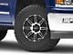 HELO HE900 Gloss Black Machined 6-Lug Wheel; 18x9; 0mm Offset (14-18 Silverado 1500)