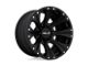 HELO HE901 Satin Black 6-Lug Wheel; 18x9; 18mm Offset (14-18 Silverado 1500)