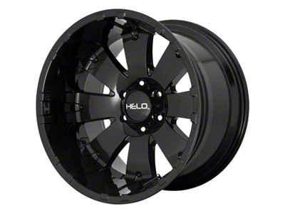 HELO HE917 Gloss Black 6-Lug Wheel; 20x9; 0mm Offset (14-18 Silverado 1500)