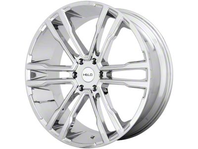 HELO HE918 Chrome 6-Lug Wheel; 20x9; 30mm Offset (14-18 Silverado 1500)