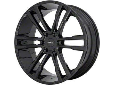 HELO HE918 Gloss Black 6-Lug Wheel; 20x9; 15mm Offset (14-18 Silverado 1500)