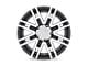 HELO HE835 Gloss Black Machined 6-Lug Wheel; 17x8; 0mm Offset (15-20 Tahoe)