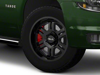 HELO HE916 Gloss Black 6-Lug Wheel; 20x9; 18mm Offset (15-20 Tahoe)