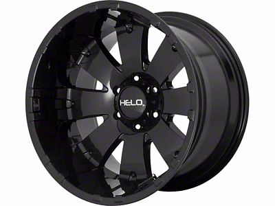 HELO HE917 Gloss Black 6-Lug Wheel; 20x9; 0mm Offset (15-20 Tahoe)