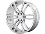 HELO HE918 Chrome 6-Lug Wheel; 20x9; 15mm Offset (15-20 Tahoe)