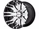 HELO HE917 Gloss Black Machined 6-Lug Wheel; 20x10; -18mm Offset (15-20 Yukon)