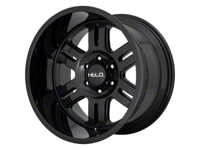 HELO HE916 Gloss Black 8-Lug Wheel; 20x9; 18mm Offset (23-24 F-250 Super Duty)