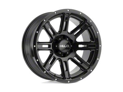 HELO HE900 Gloss Black 6-Lug Wheel; 20x9; 18mm Offset (91-96 Dakota)