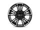 HELO HE914 Gloss Black Machined 5-Lug Wheel; 20x10; -18mm Offset (94-01 RAM 1500)