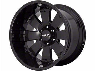 HELO HE917 Gloss Black 5-Lug Wheel; 20x12; -44mm Offset (94-01 RAM 1500)