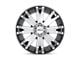 HELO HE917 Gloss Black Machined 5-Lug Wheel; 20x12; -44mm Offset (94-01 RAM 1500)