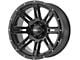 HELO HE900 Gloss Black 6-Lug Wheel; 20x9; 18mm Offset (99-06 Sierra 1500)