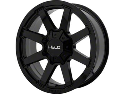 HELO HE909 Gloss Black 6-Lug Wheel; 20x9; 18mm Offset (99-06 Sierra 1500)