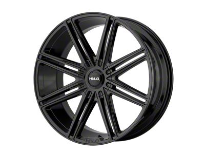 HELO HE913 Gloss Black 6-Lug Wheel; 22x9.5; 30mm Offset (99-06 Sierra 1500)