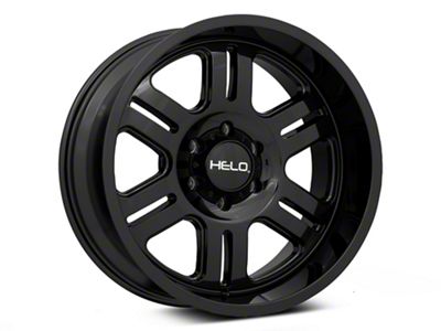 HELO HE916 Gloss Black 6-Lug Wheel; 20x10; -18mm Offset (99-06 Sierra 1500)