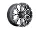 HELO HE879 Gloss Black Machined 6-Lug Wheel; 16x8; 0mm Offset (99-06 Silverado 1500)