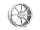 HELO HE870 Chrome 5-Lug Wheel; 18x8; 42mm Offset (87-90 Dakota)