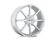 HELO HE870 Silver 5-Lug Wheel; 22x8.5; 42mm Offset (87-90 Dakota)