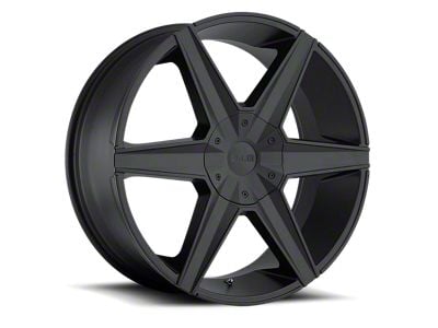 HELO HE887 Satin Black 5-Lug Wheel; 20x8.5; 38mm Offset (87-90 Dakota)