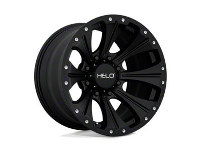 HELO HE901 Satin Black 5-Lug Wheel; 17x9; -12mm Offset (87-90 Dakota)