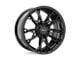 HELO HE907 Gloss Black 5-Lug Wheel; 17x7; 38mm Offset (87-90 Dakota)