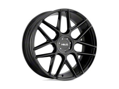 HELO HE912 Gloss Black 5-Lug Wheel; 20x8.5; 20mm Offset (87-90 Dakota)