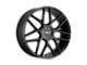 HELO HE912 Gloss Black 5-Lug Wheel; 20x8.5; 20mm Offset (87-90 Dakota)