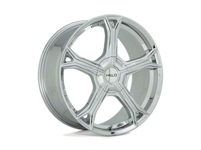 HELO HE915 Chrome 5-Lug Wheel; 22x8.5; 40mm Offset (87-90 Dakota)