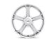 HELO HE915 Chrome 5-Lug Wheel; 22x8.5; 40mm Offset (87-90 Dakota)