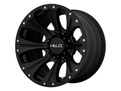 HELO HE901 Satin Black 6-Lug Wheel; 20x9; -12mm Offset (19-25 Sierra 1500)