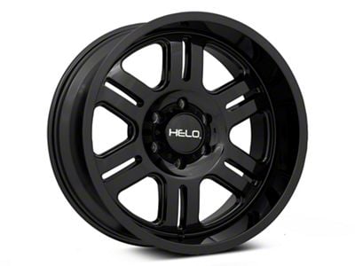 HELO HE916 Gloss Black 6-Lug Wheel; 20x10; -18mm Offset (19-25 Sierra 1500)