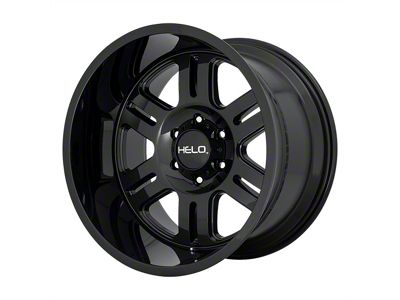 HELO HE916 Gloss Black 6-Lug Wheel; 20x12; -44mm Offset (19-24 Silverado 1500)