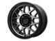 HELO HE914 Gloss Black Machined 8-Lug Wheel; 20x10; -18mm Offset (07-10 Silverado 3500 HD SRW)