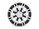 HELO HE835 Gloss Black Machined 6-Lug Wheel; 17x8; 0mm Offset (21-24 Yukon)