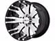 HELO HE917 Gloss Black Machined 6-Lug Wheel; 20x10; -18mm Offset (21-24 Yukon)